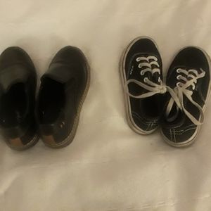 Two pairs of  kid's shoes